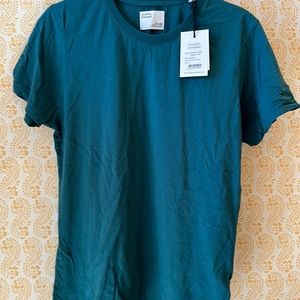Colorful standard NWT ocean green women’s light organic tee